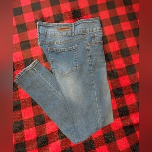 Kendall & Kylie Blue Tapered Leg Jeans